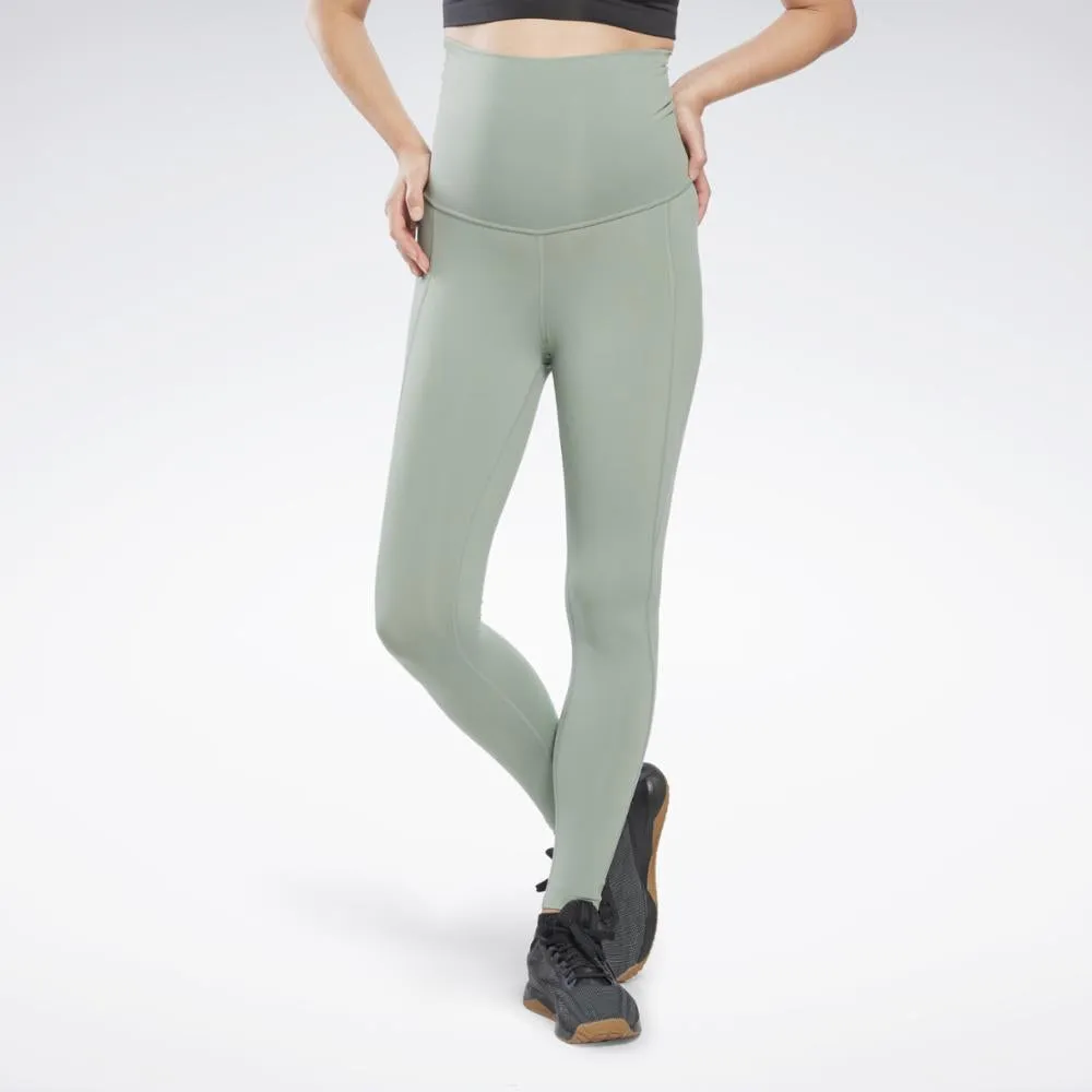 Reebok Apparel Women Reebok Lux Maternity Leggings HARGRN sold by Reebok