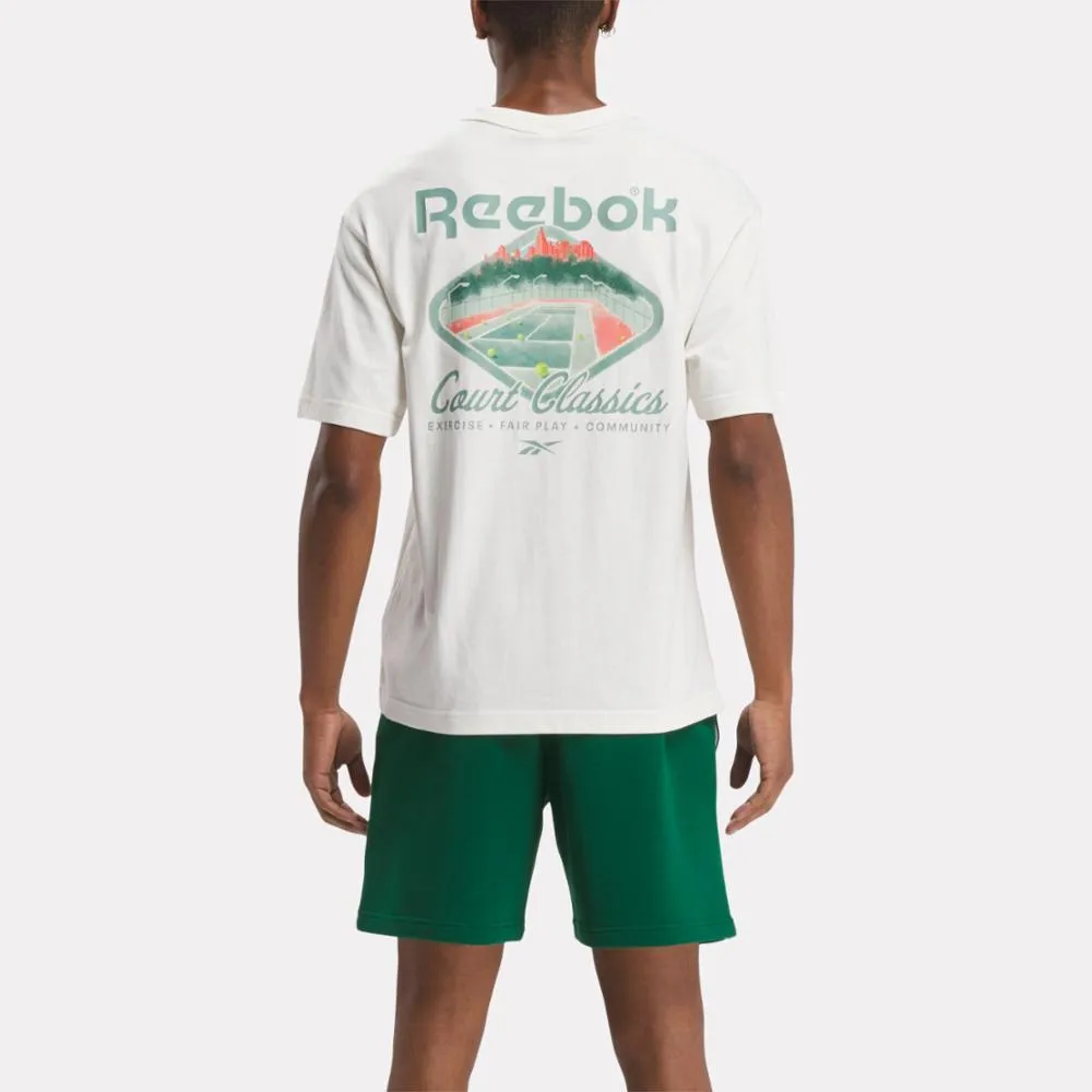 Reebok Apparel Men Classics Court Sport T-Shirt CHALK sold by Reebok product image thumbnail 3