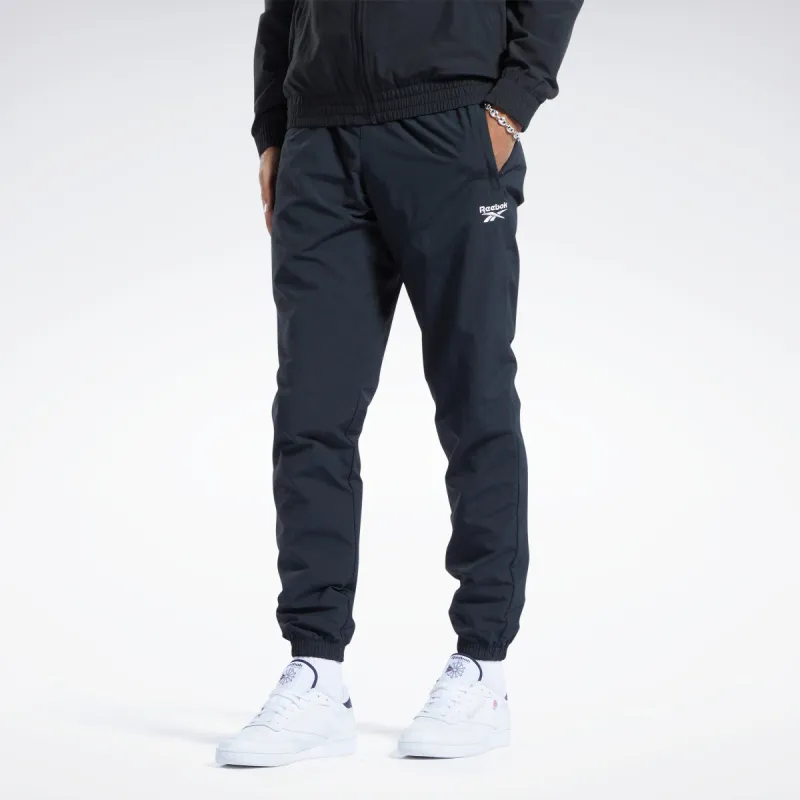 Reebok Apparel Men Classics Vector Tracksuit Bottoms Nghblk/Nghblk sold by Reebok