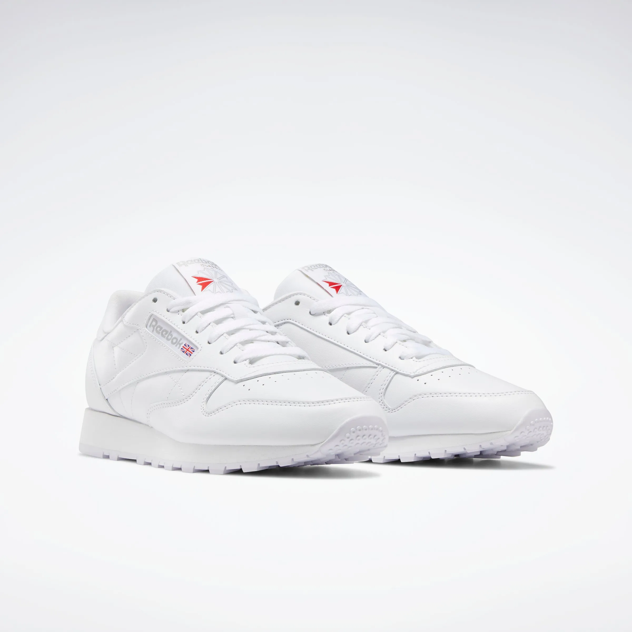 Reebok Footwear Men Classic Leather Shoes Ftwwht/Ftwwht/Pugry3 sold by Reebok product image thumbnail 3