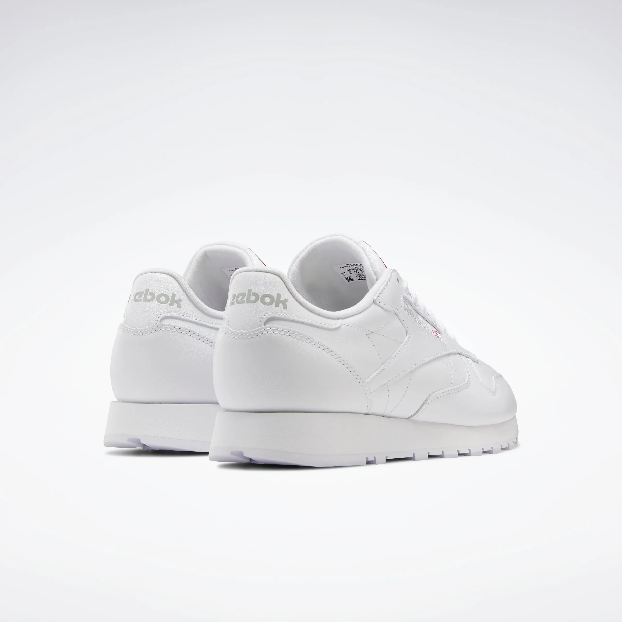Reebok Footwear Men Classic Leather Shoes Ftwwht/Ftwwht/Pugry3 sold by Reebok product image thumbnail 4