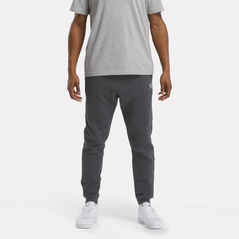 Reebok Apparel Men Reebok Identity Small Logo Fleece Joggers DGREYH sold by Reebok