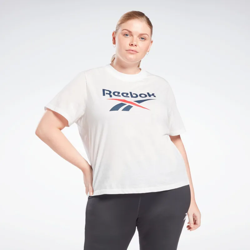 Reebok Apparel Women Reebok Identity T-Shirt (Plus Size) White sold by Reebok