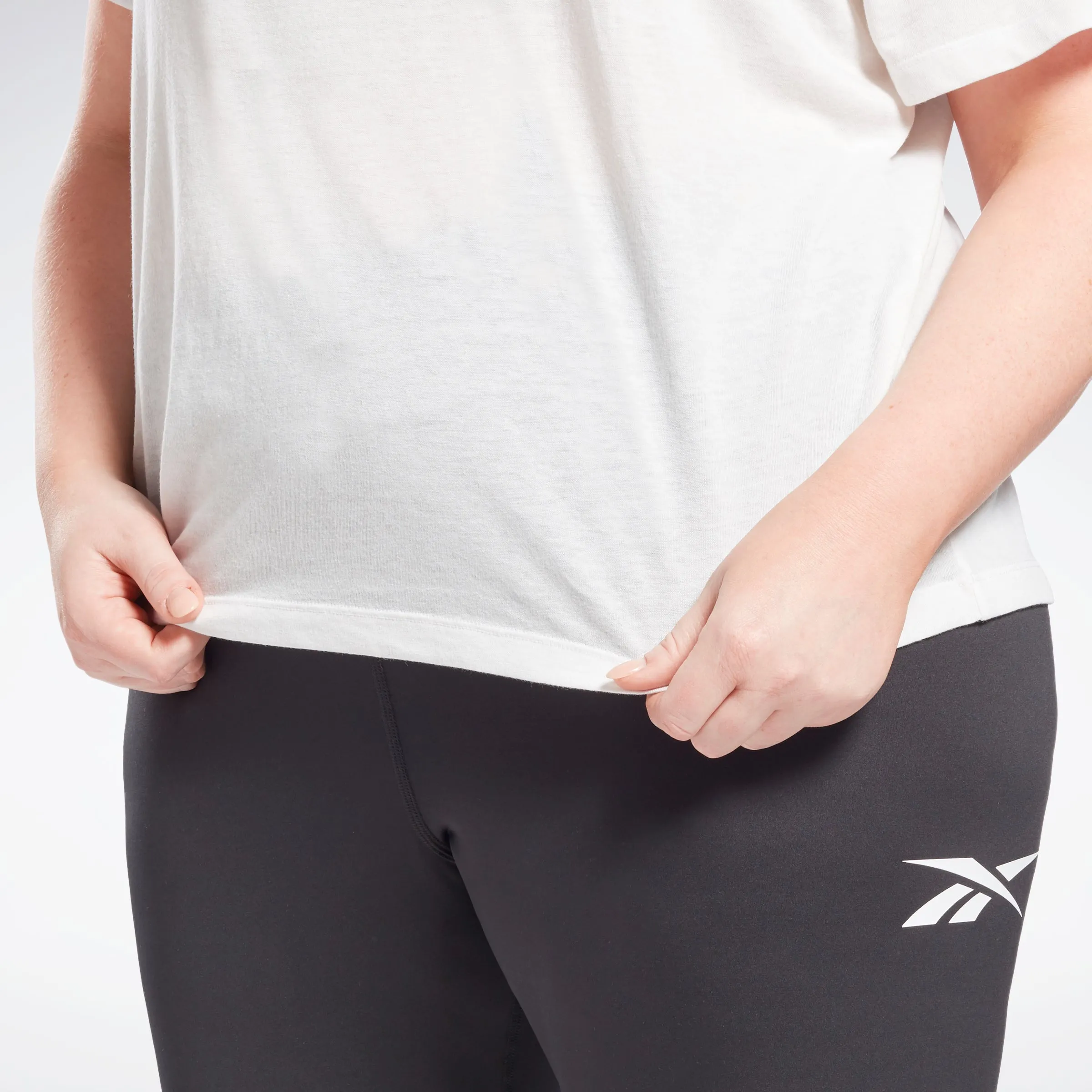 Reebok Apparel Women Reebok Identity T-Shirt (Plus Size) White sold by Reebok product image thumbnail 3