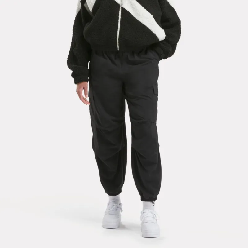 Reebok Apparel Women Wardrobe Essentials Cargo Pants BLACK sold by Reebok