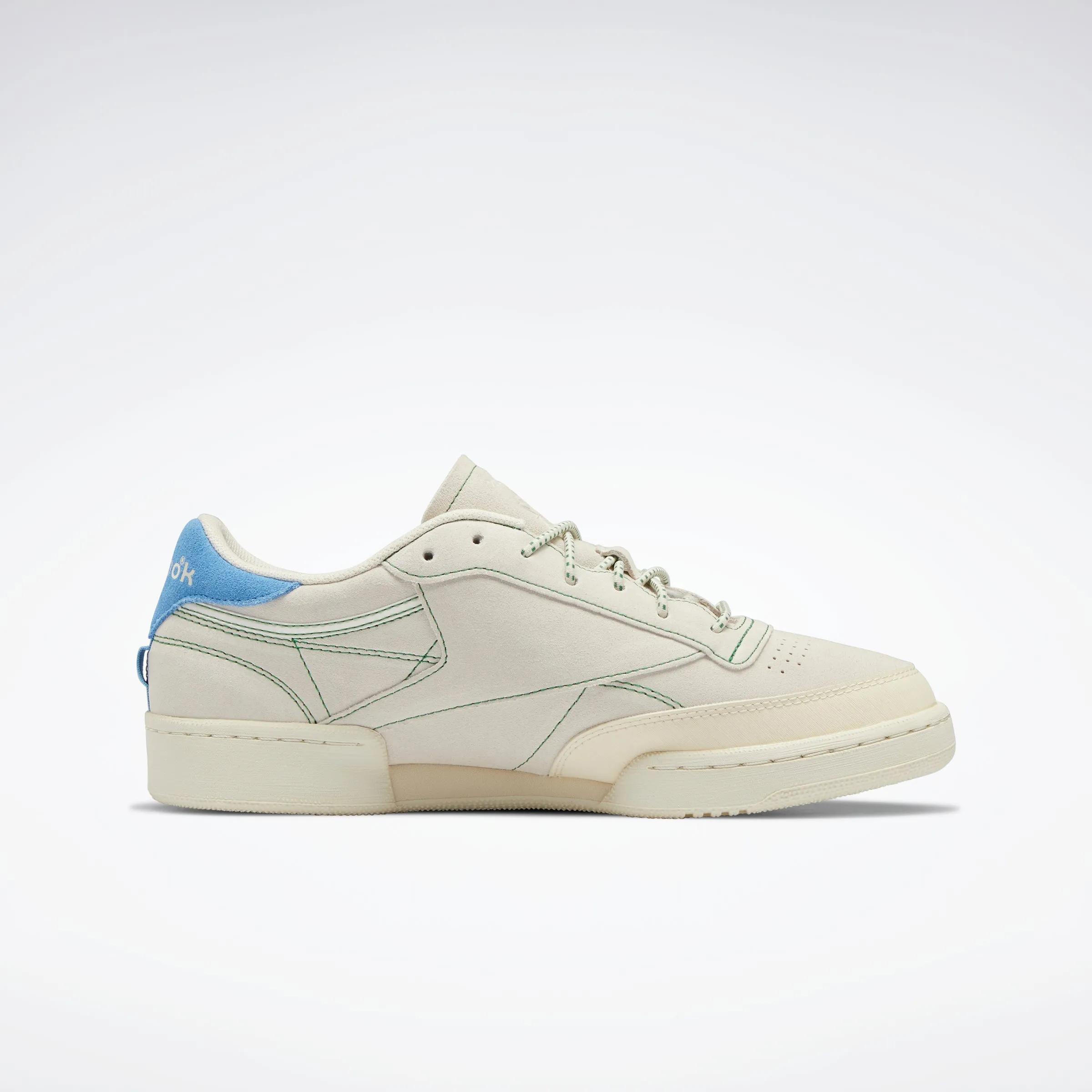 Reebok Footwear Men Club C 85 Shoes Chalk/Alabas/Glegrn sold by Reebok product image thumbnail 2