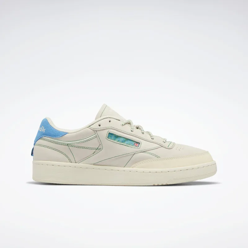 Reebok Footwear Men Club C 85 Shoes Chalk/Alabas/Glegrn sold by Reebok