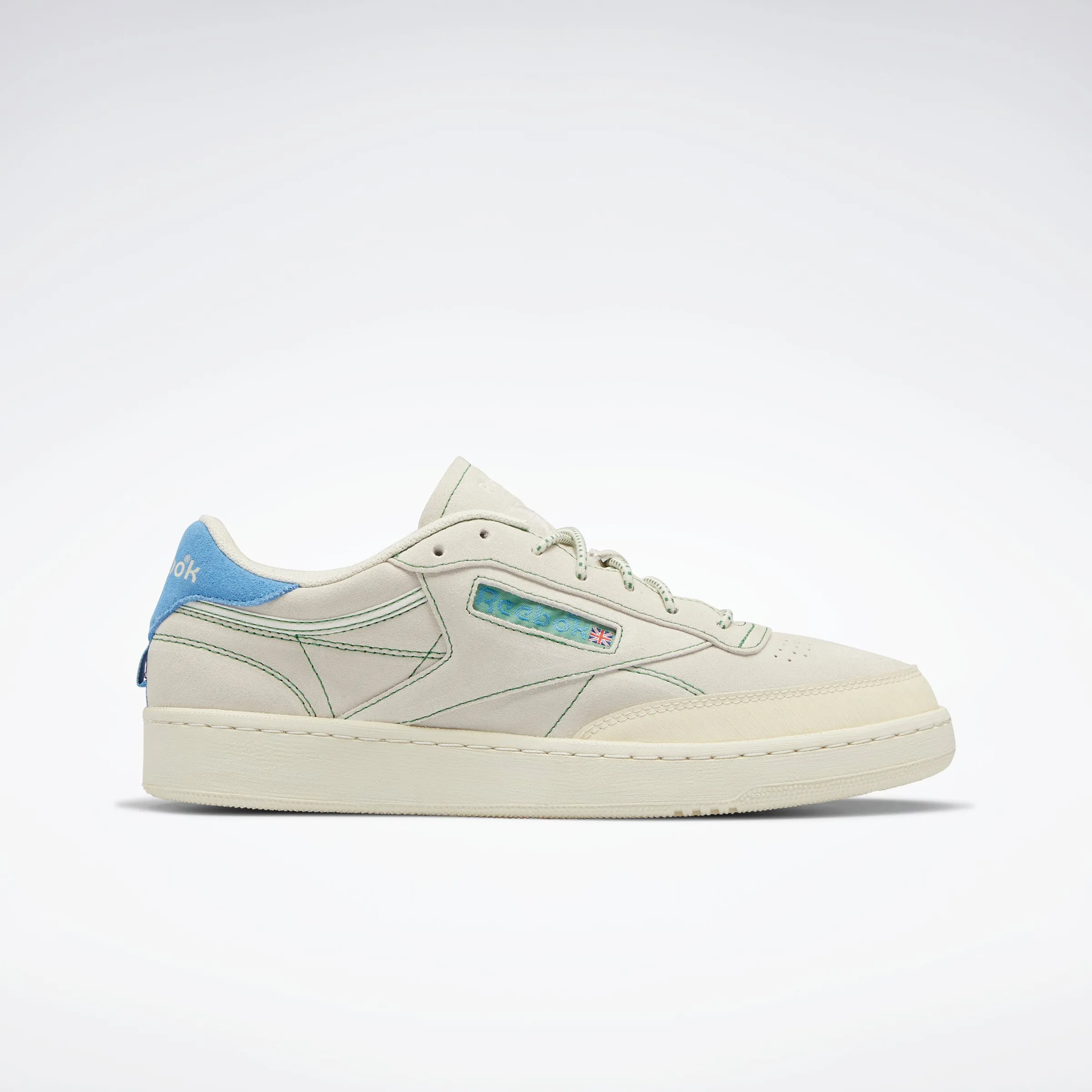 Reebok Footwear Men Club C 85 Shoes Chalk/Alabas/Glegrn sold by Reebok