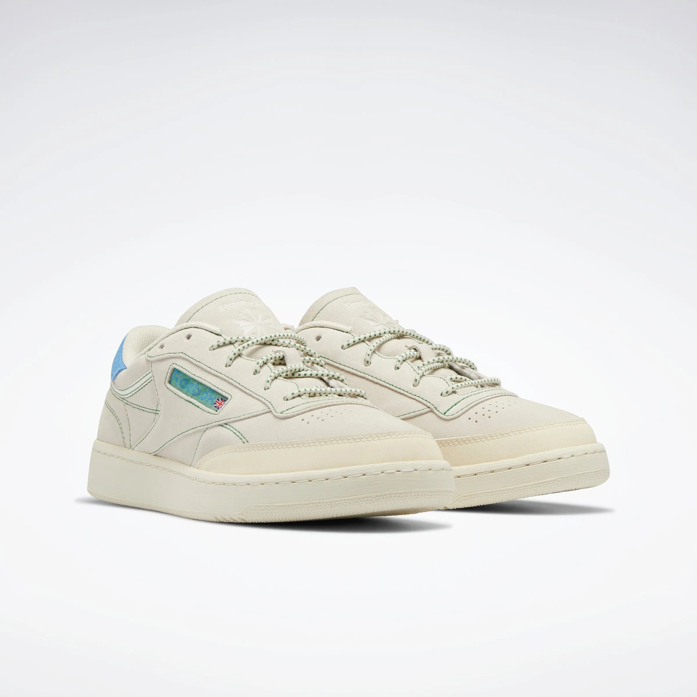 Reebok Footwear Men Club C 85 Shoes Chalk/Alabas/Glegrn sold by Reebok product image thumbnail 3