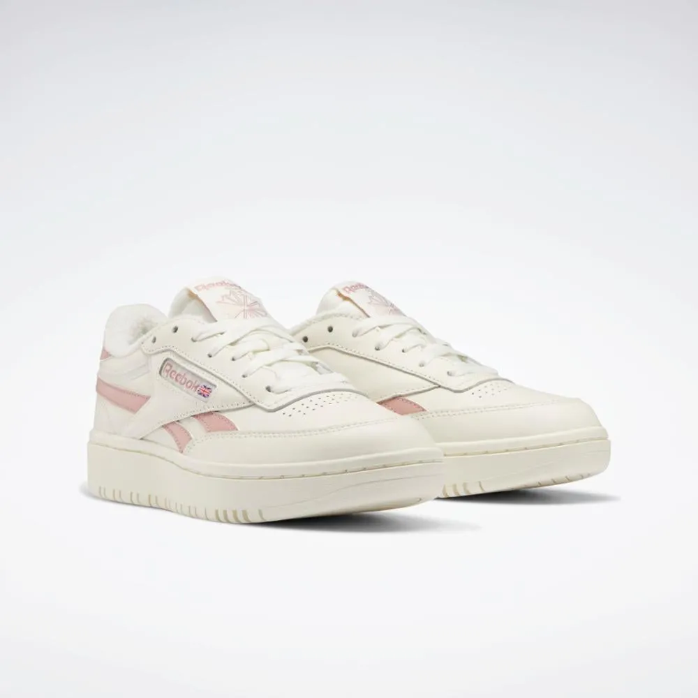 Reebok Footwear Women Club C Double Shoes CHALK/SMOKEY ROSE/CHALK sold by Reebok product image thumbnail 3