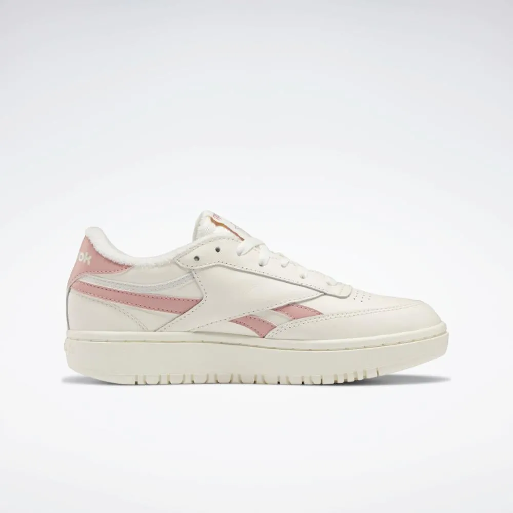 Reebok Footwear Women Club C Double Shoes CHALK/SMOKEY ROSE/CHALK sold by Reebok product image thumbnail 2