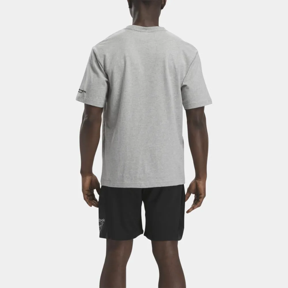 Reebok Apparel Men Basketball Above the Rim Graphic T-Shirt MEDIUM GREY HEATHER sold by Reebok product image thumbnail 3