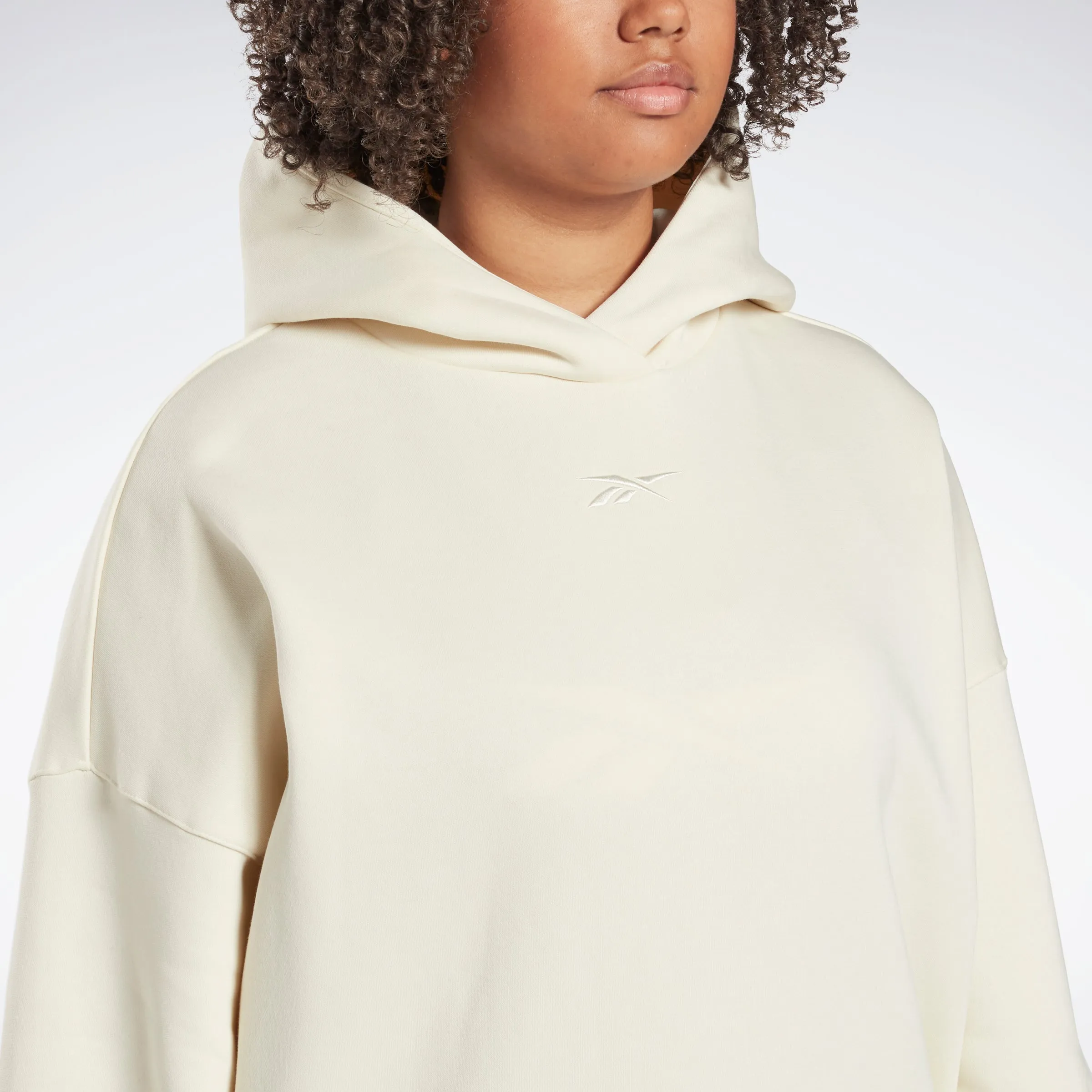 Reebok Apparel Women Studio Recycled Oversize Hoodie (Plus Size) Clawht sold by Reebok product image thumbnail 3
