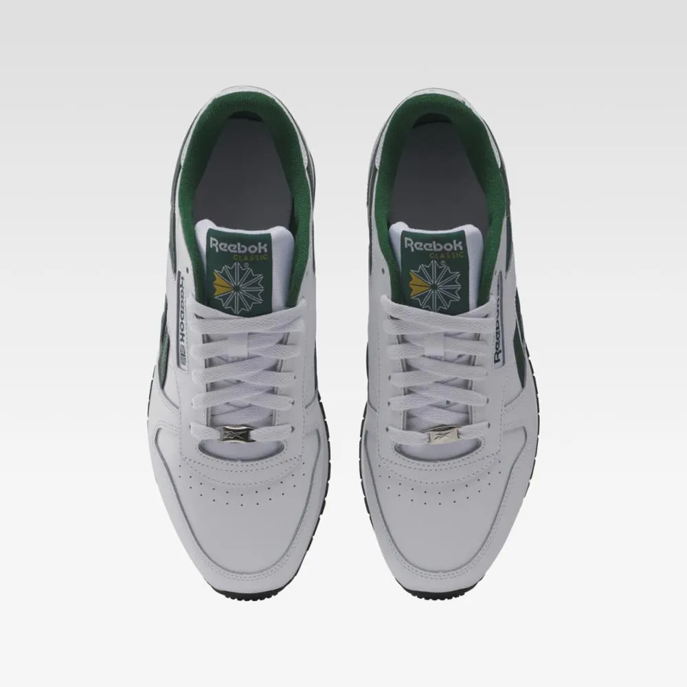 Reebok Footwear Men Classic Leather Shoes WHITE/DRKGRN/RETGOL sold by Reebok product image thumbnail 5