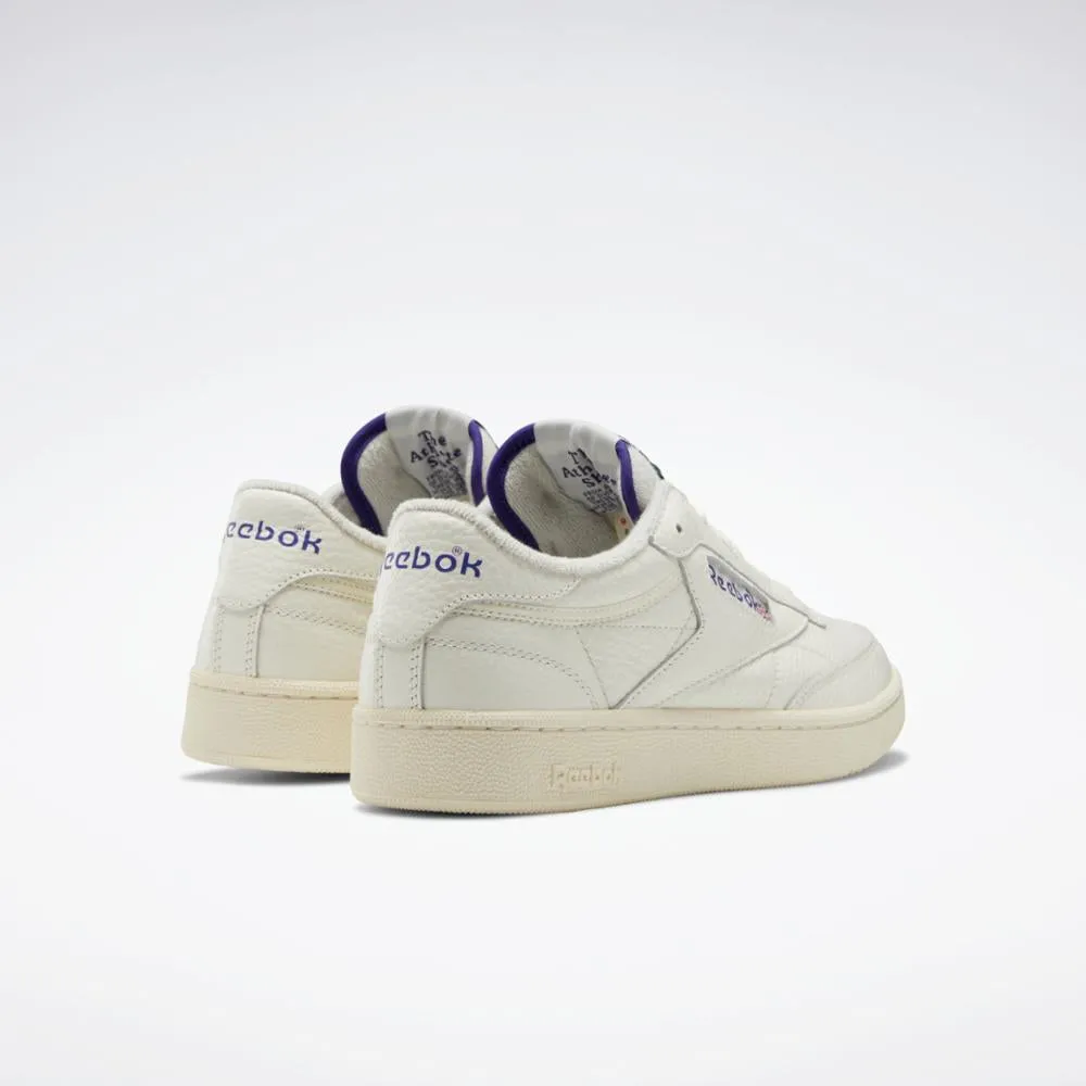 Reebok Footwear Men CLUB C 85 CHALK/ALABAS/BOLPRP sold by Reebok product image thumbnail 4