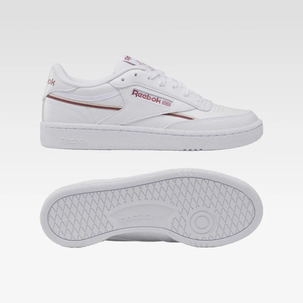Reebok Footwear Women Club C 85 Vegan Women's Shoes WHITE/SEDROS/WHITE sold by Reebok product image thumbnail 3
