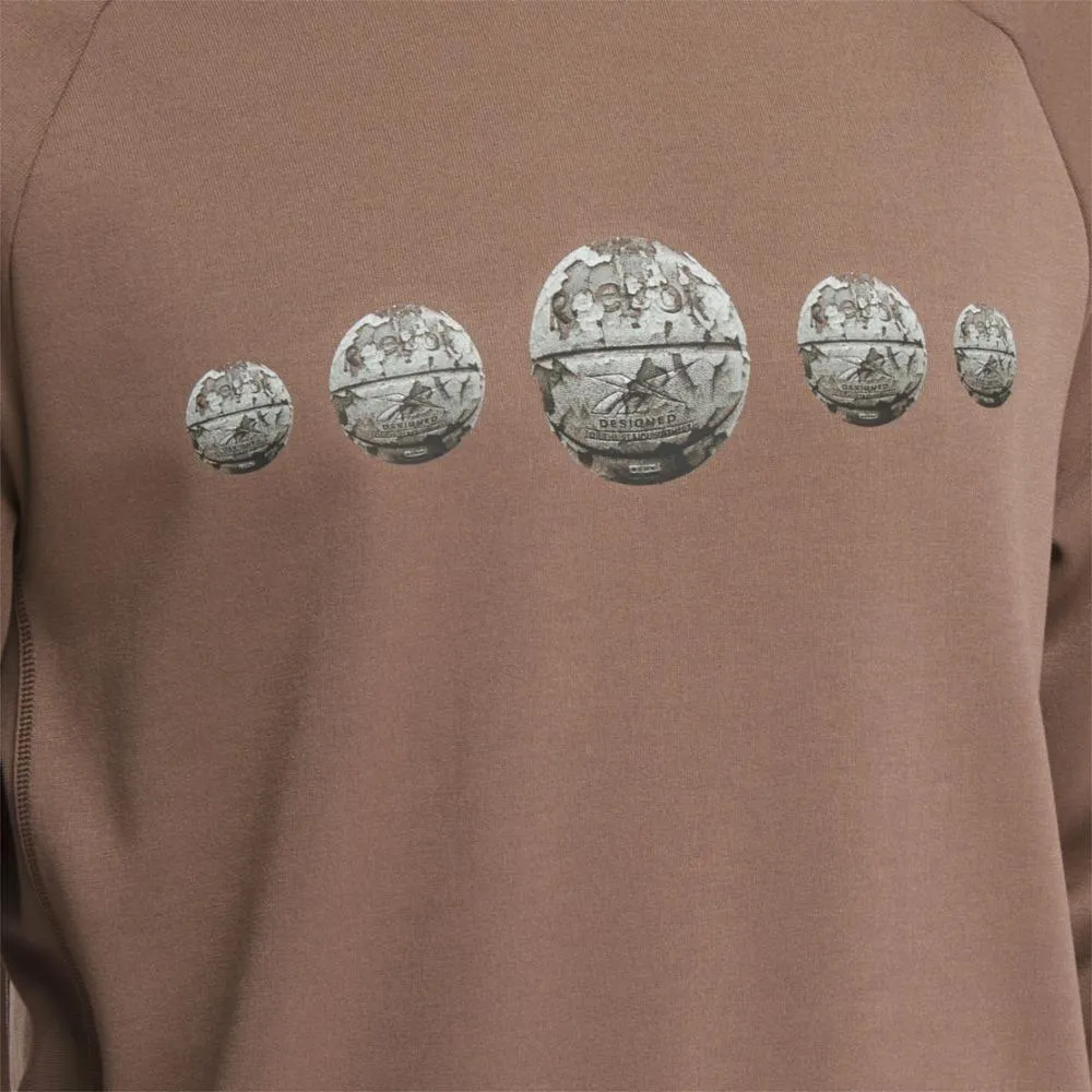 Reebok Apparel Men Basketball Hoodie UTILITY BROWN sold by Reebok product image thumbnail 4