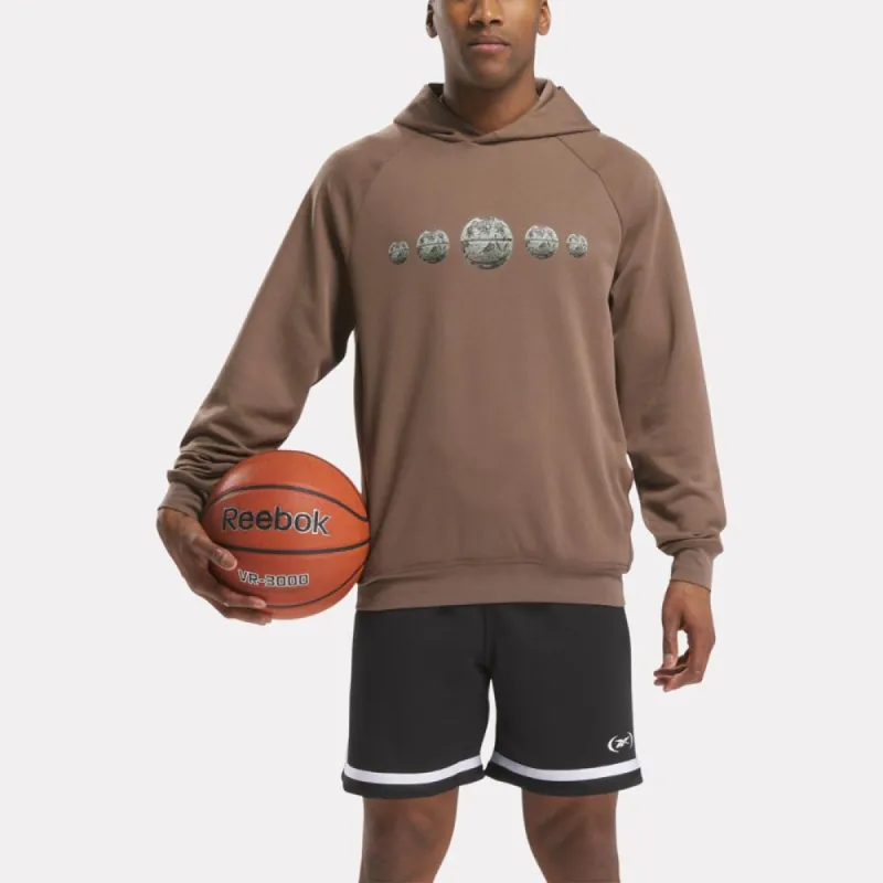 Reebok Apparel Men Basketball Hoodie UTILITY BROWN sold by Reebok