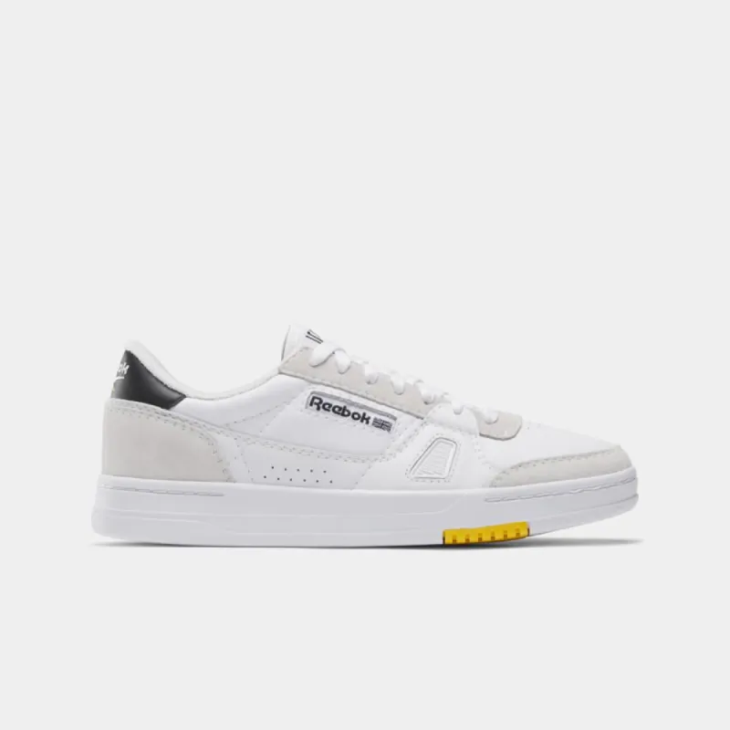Reebok Footwear Men LT Court Shoes FTWR WHT/BLK/TEAM YELLOW sold by Reebok