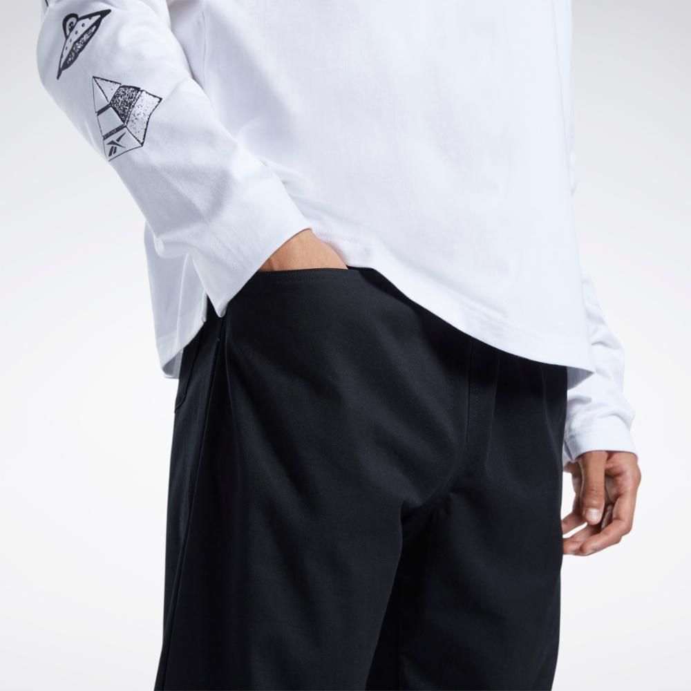 Reebok Apparel Men Classics Skateboard Trousers BLACK sold by Reebok product image thumbnail 4