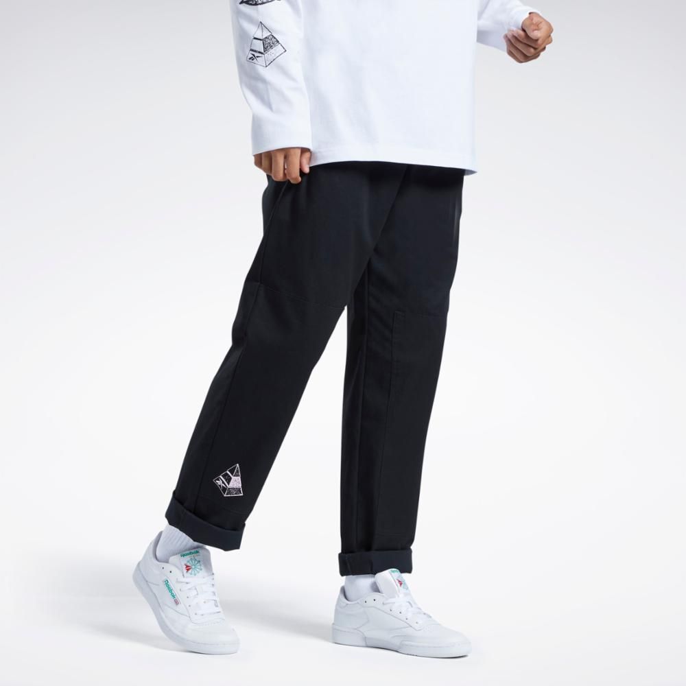 Reebok Apparel Men Classics Skateboard Trousers BLACK sold by Reebok product image thumbnail 2