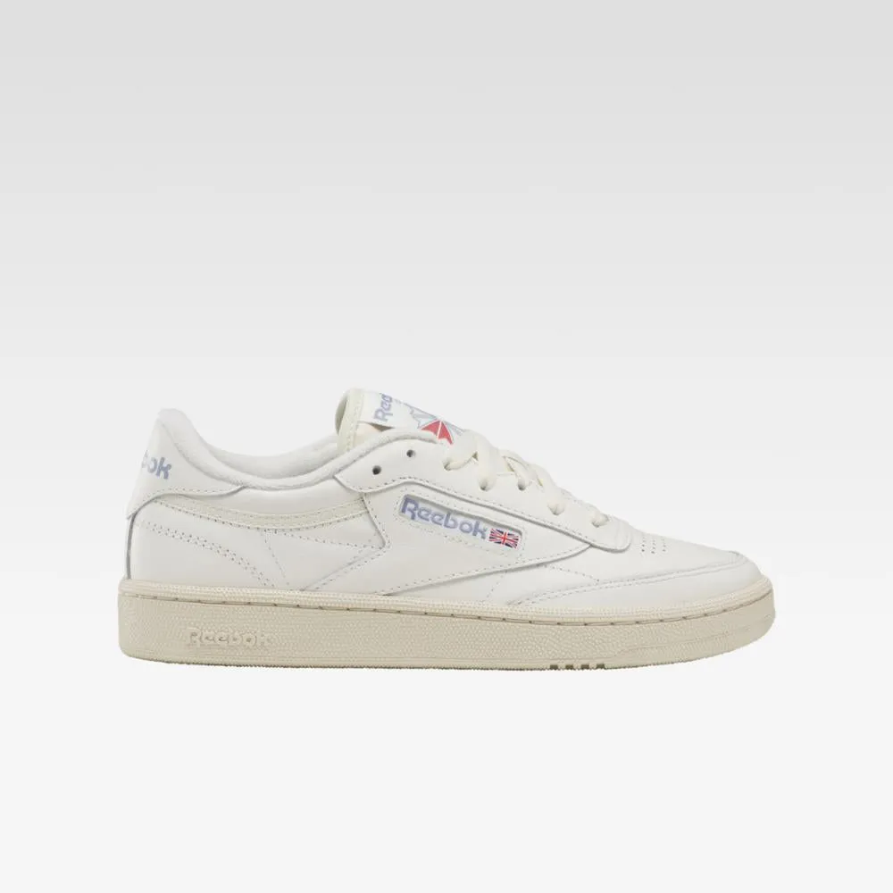 Reebok Footwear Women Club C 85 Shoes CHALK/PAPWHT/VINBLU sold by Reebok
