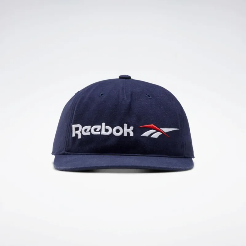 Reebok Apparel Men Classics Vector Flat Peak Cap VECNAV/VECNAV sold by Reebok