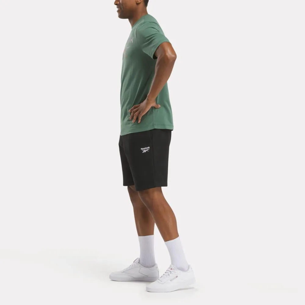 Reebok Apparel Men Reebok Identity Big Stacked Logo T-Shirt ESCAPE GREEN sold by Reebok product image thumbnail 2