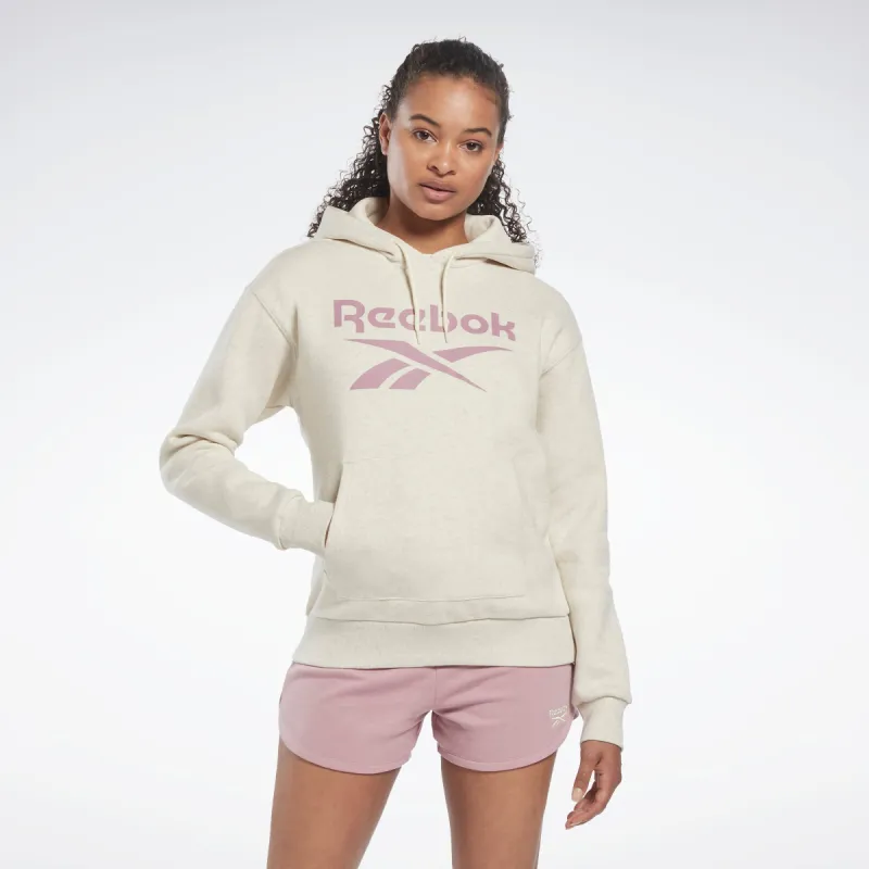Reebok Apparel Women Reebok Identity Logo Fleece Hoodie Clwtml made by Reebok