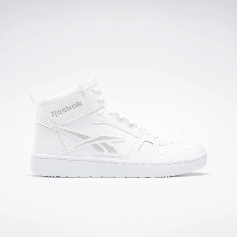 Reebok Footwear Men Reebok Resonator Mid Shoes Ftwwht/Ftwwht/Pugry2 made by Reebok