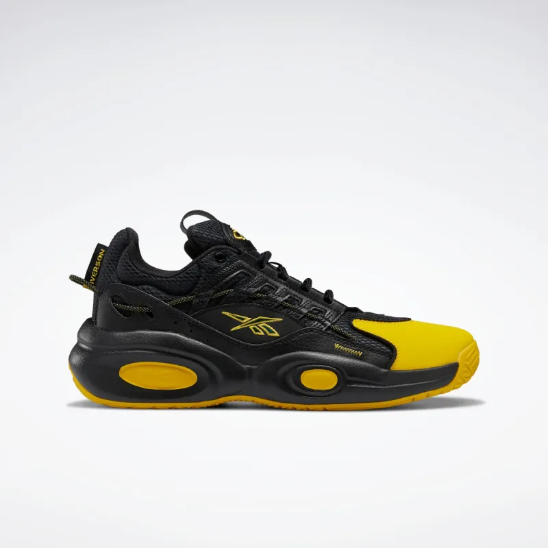 Reebok Footwear Men Reebok Solution Mid Shoes Cblack/Toxyel/Forgrn sold by Reebok