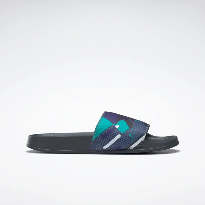 Reebok Footwear Men Classic Slides Cblack/Purgry/Pugry6 sold by Reebok