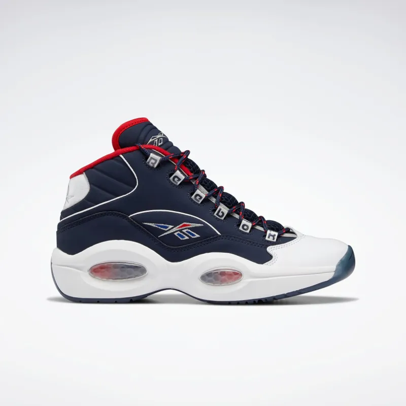 Reebok Footwear Men Question Mid Shoes Vecnav/Ftwwht/Vecred sold by Reebok