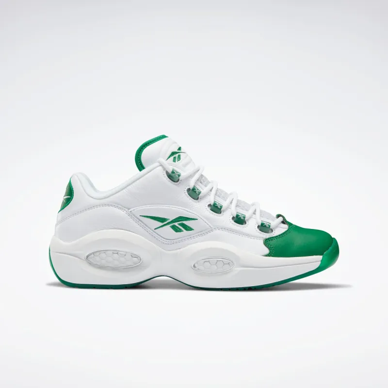 Reebok Footwear Men Question Low Shoes Glegrn/Ftwwht/Glegrn sold by Reebok
