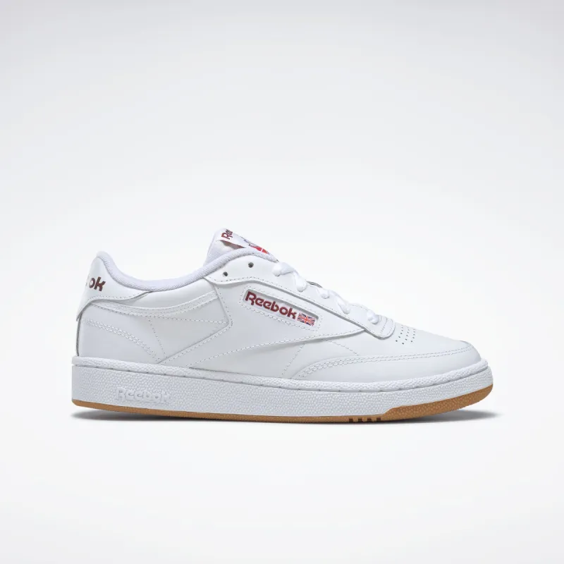 Reebok Footwear Men Club C 85 Shoes Ftwwht/Clabur/Rbkle3 sold by Reebok