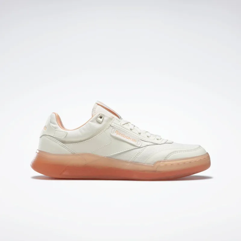 Reebok Footwear Women Club C Legacy Shoes Chalk/Aurorg/Twicor sold by Reebok
