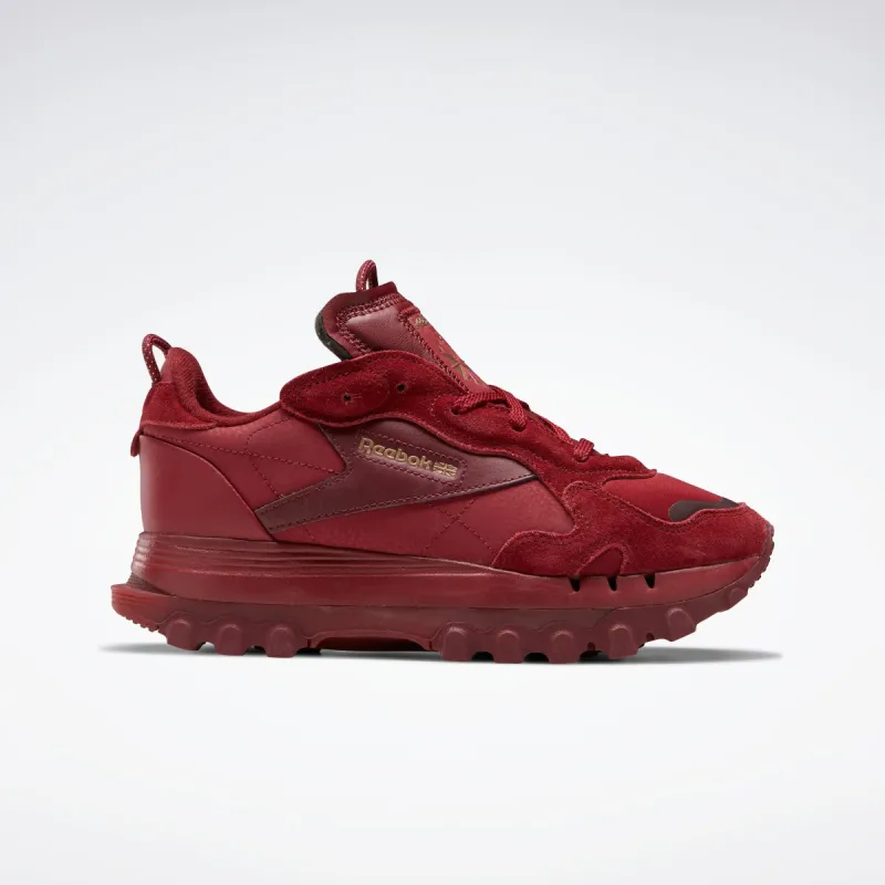 Reebok Footwear Women Cardi B Classic Leather Shoes Trired/Clabur/Golbro sold by Reebok