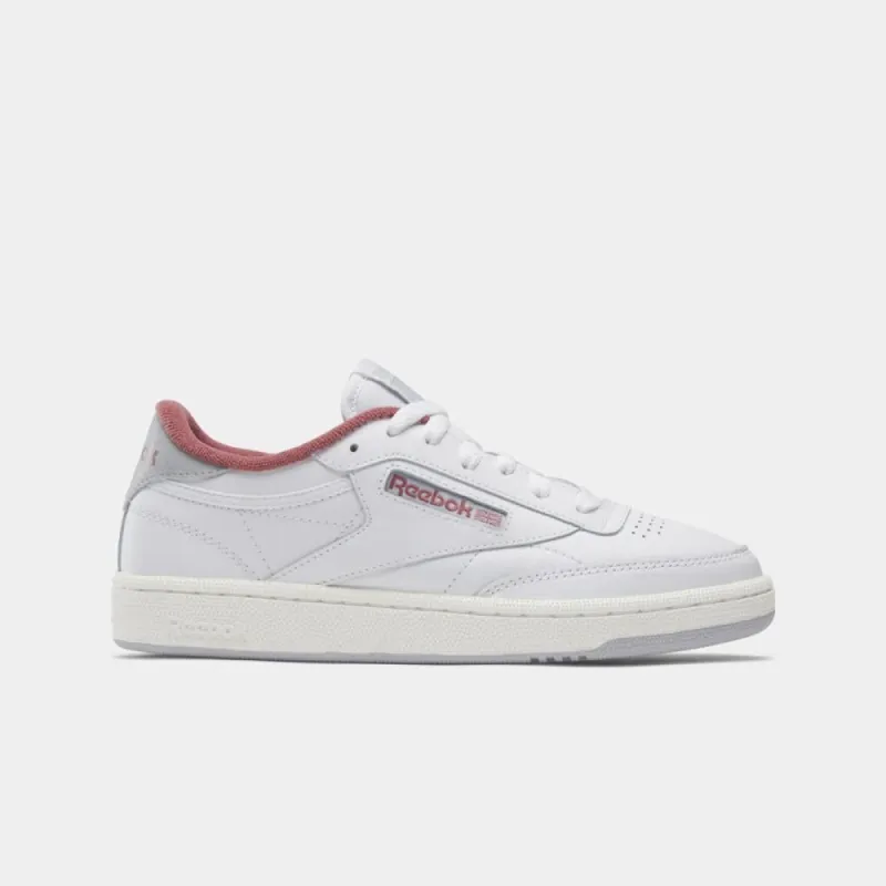 Reebok Footwear Women Club C 85 Women's Shoes FTWR WHT/SEDONA ROSE /COLD GRY sold by Reebok