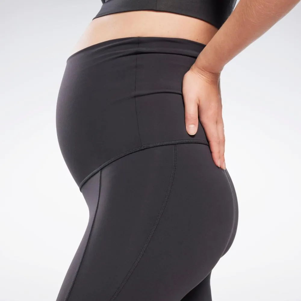 Reebok Apparel Women Reebok Lux Maternity Leggings BLACK sold by Reebok product image thumbnail 4