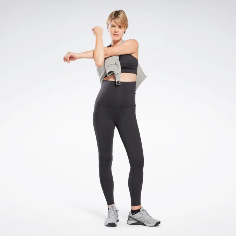 Reebok Apparel Women Reebok Lux Maternity Leggings BLACK sold by Reebok