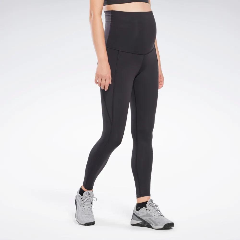 Reebok Apparel Women Reebok Lux Maternity Leggings BLACK sold by Reebok product image thumbnail 2