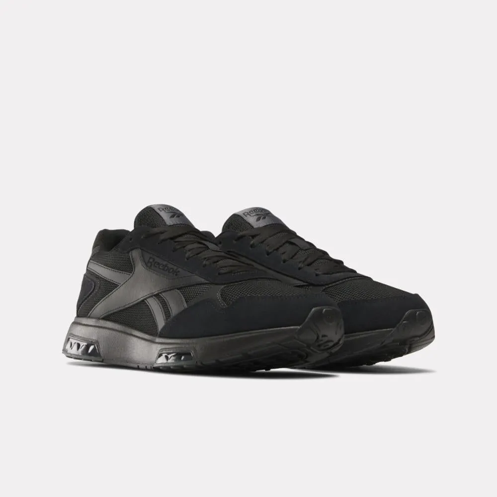 Reebok Footwear Men Reebok Glide DMX Shoes BLACK/BLACK/GREY 6 sold by Reebok product image thumbnail 2