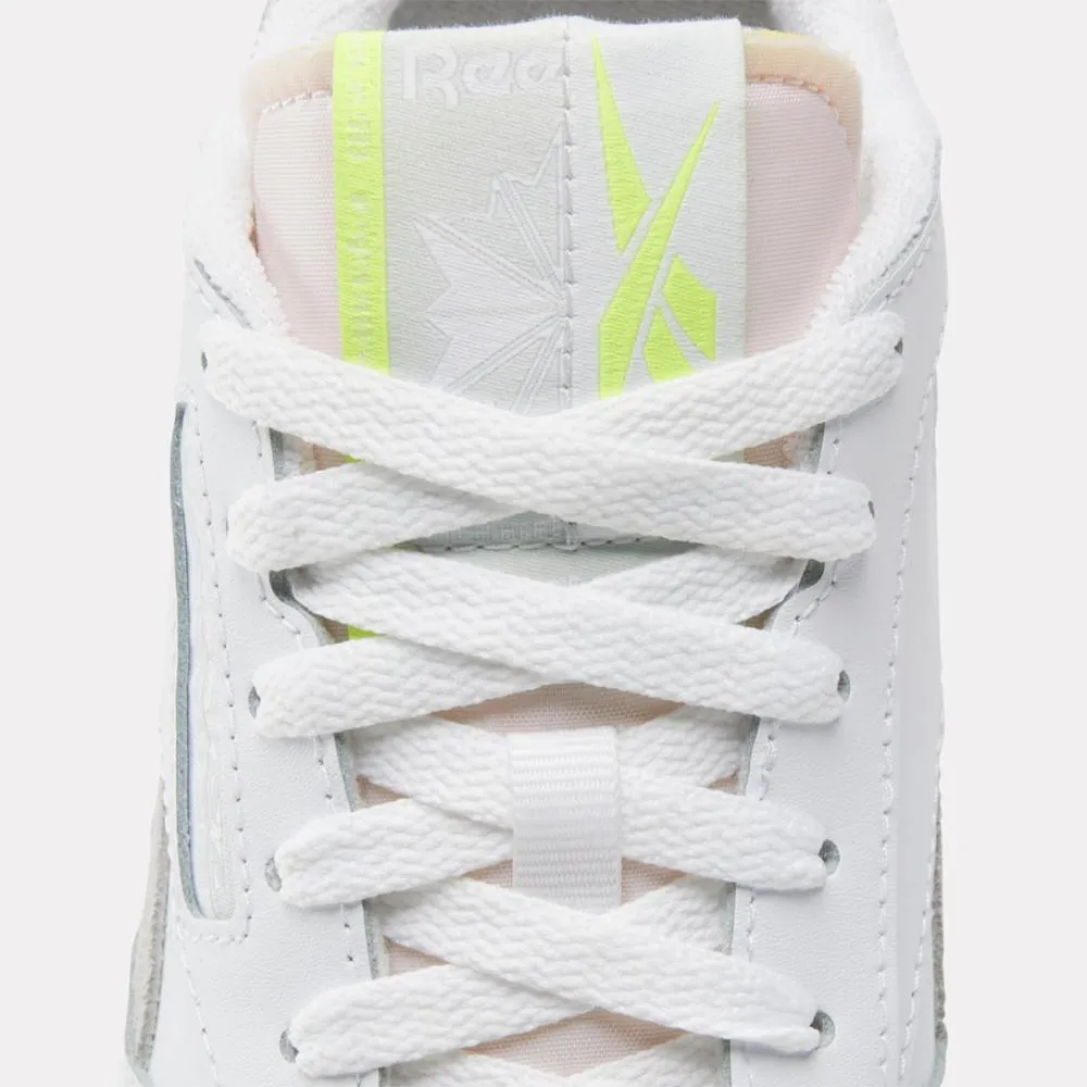 Reebok Footwear Women Classic Leather Shoes FTWWHT/PUGRY2/ACIYEL sold by Reebok product image thumbnail 5