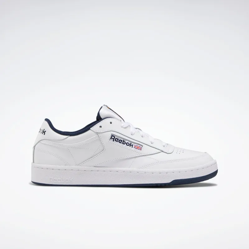 Reebok Footwear Men Club C 85 White/Navy sold by Reebok