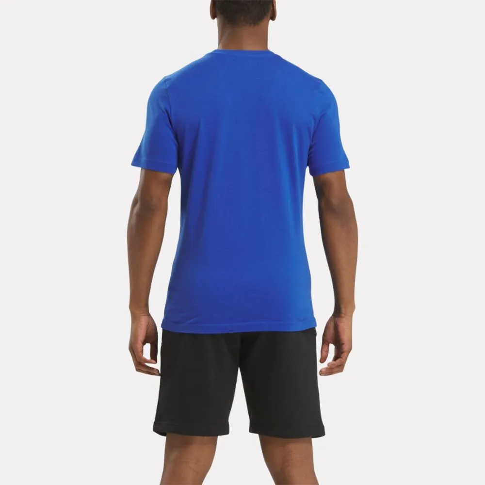 Reebok Apparel Men Reebok Graphic Series Vector T-Shirt BOUNDLESS BLUE sold by Reebok product image thumbnail 3
