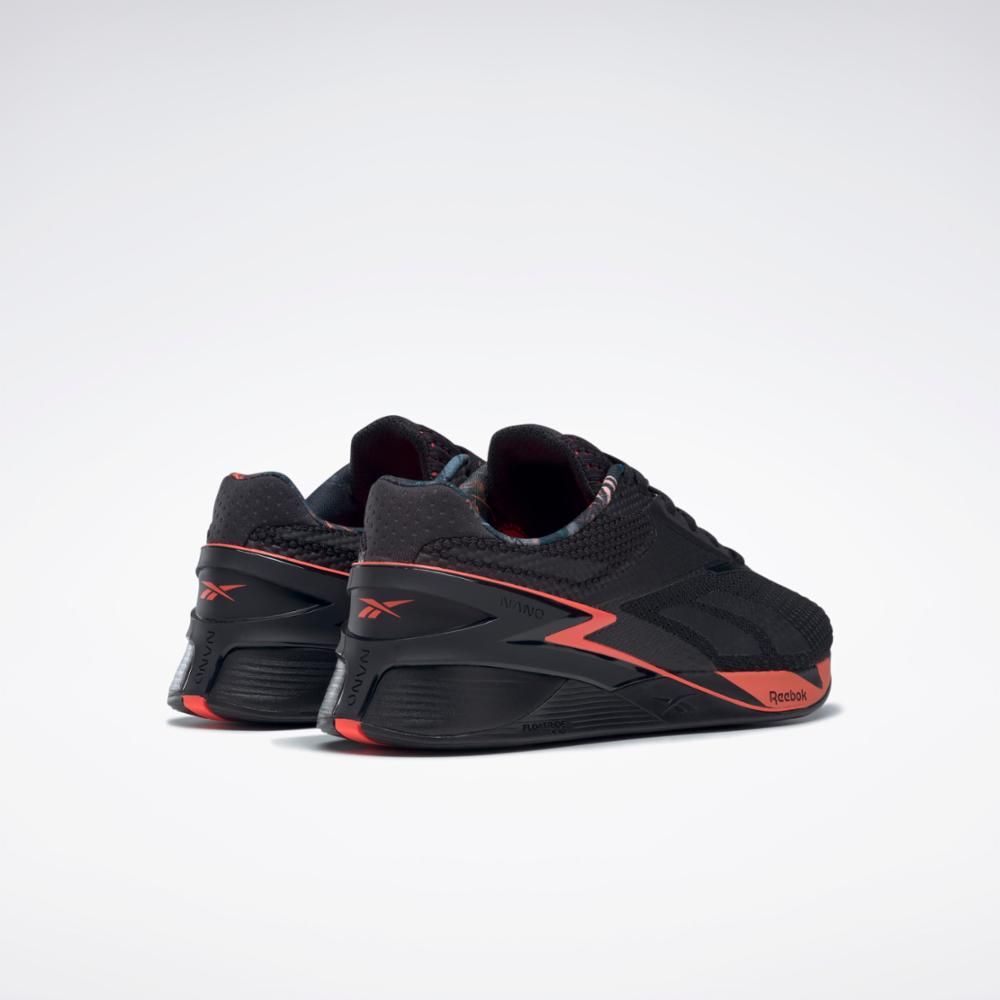 Reebok Footwear Men Nano X3 CBLACK/ORGFLA/PUGRY3 sold by Reebok product image thumbnail 4