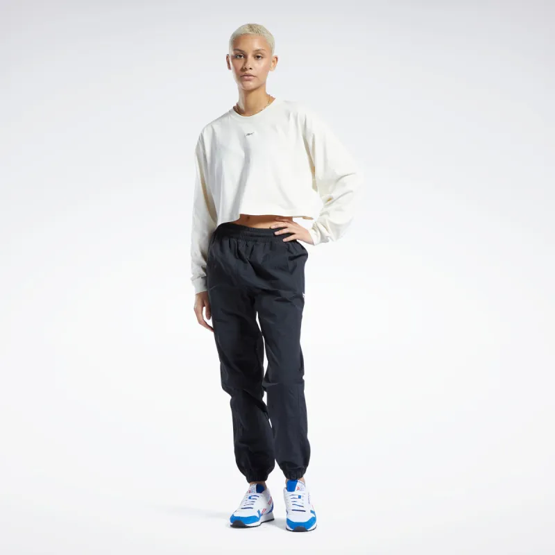 Reebok Apparel Women Classics Cotton Long-Sleeve Top Clawht made by Reebok