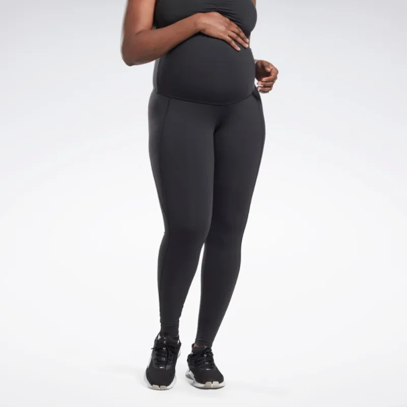 Reebok Apparel Women Reebok Lux Maternity Leggings (Plus Size) BLACK sold by Reebok