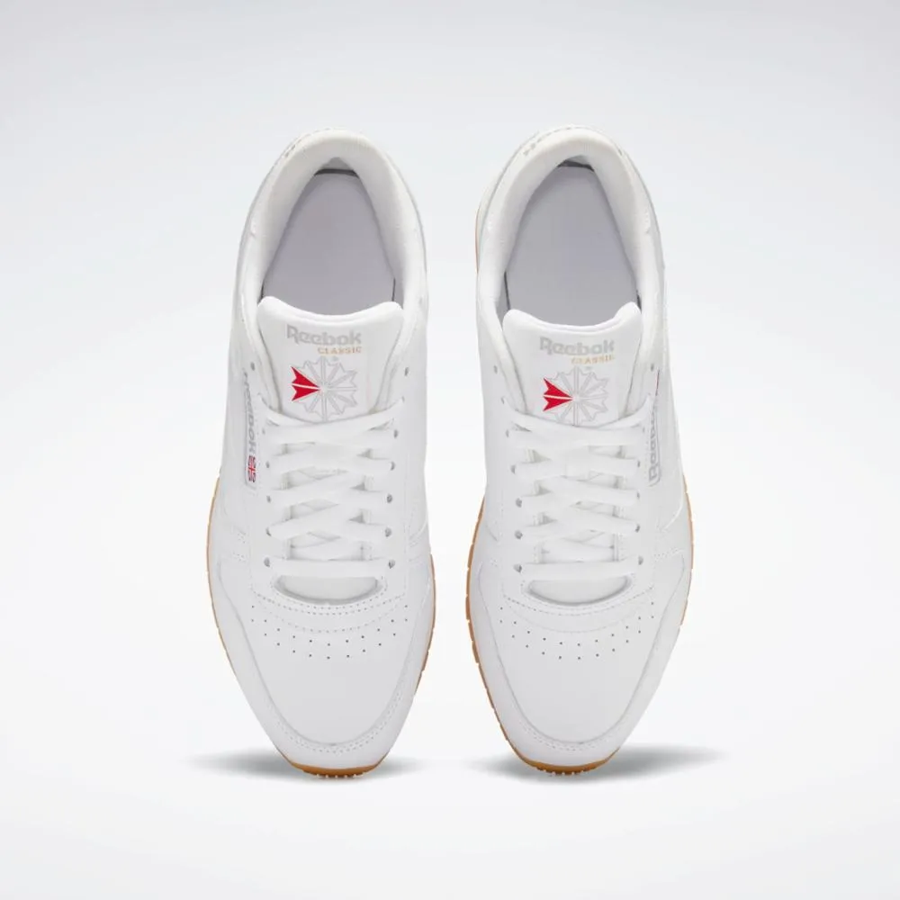 Reebok Footwear Men Classic Leather Shoes FTWR WHT/PURE GRY 3/REEBOK RUB sold by Reebok product image thumbnail 5