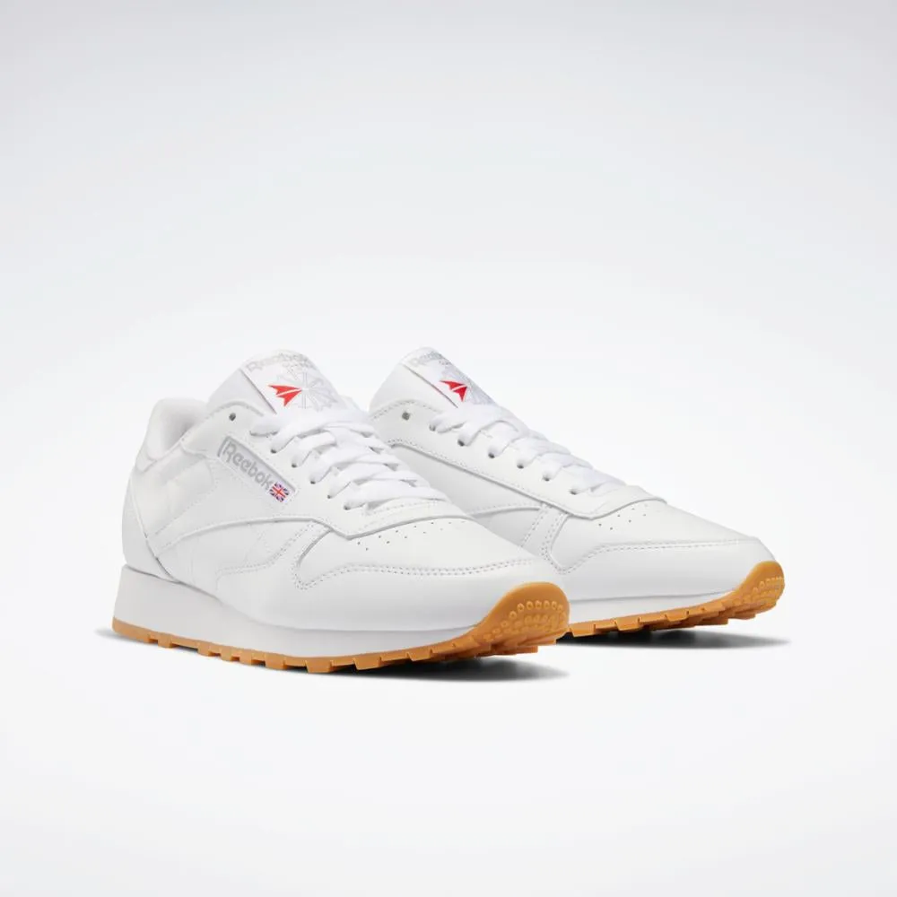 Reebok Footwear Men Classic Leather Shoes FTWR WHT/PURE GRY 3/REEBOK RUB sold by Reebok product image thumbnail 2